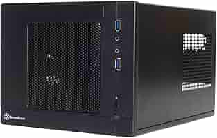 Silver Stone Mini-ITXケース フルブラック SST-SG05BB-Lite/B Amazon | Silver Stone Mini-ITXケース フルブラック SST-SG05BB