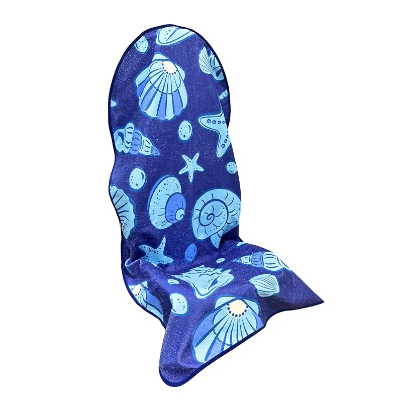 Capa Impermeável para Banco Dianteiro de Carro com Estampa Conch Shells Starfish Hirritale