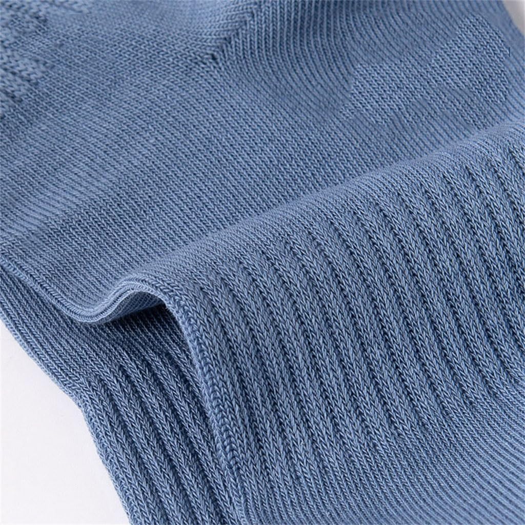 Socks for Men's Mid Length Socks, Sports Sweat Absorbing Long Screw Mouth Short Cotton Socks