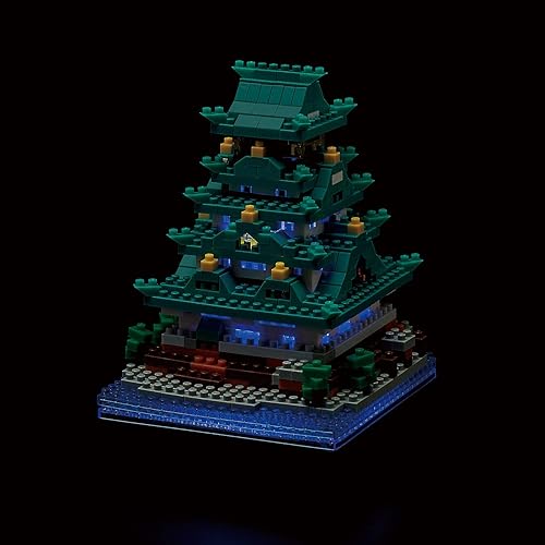 Miniatura 4 de nanoblock - Edificios de fama mundial - Castillo de Osaka, kit de construcción de la serie Sight to See