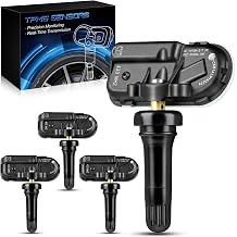 Pre-Programed TPMS Sensor Fit for-Jeep Cherokee for-Ram 1500 2500 3500, 2014 2015 2016 2017 2018 2019 2020 2021, Tire Pressure Monitoring System Sensor, 68249197AA 68455824AB 4 Pcs