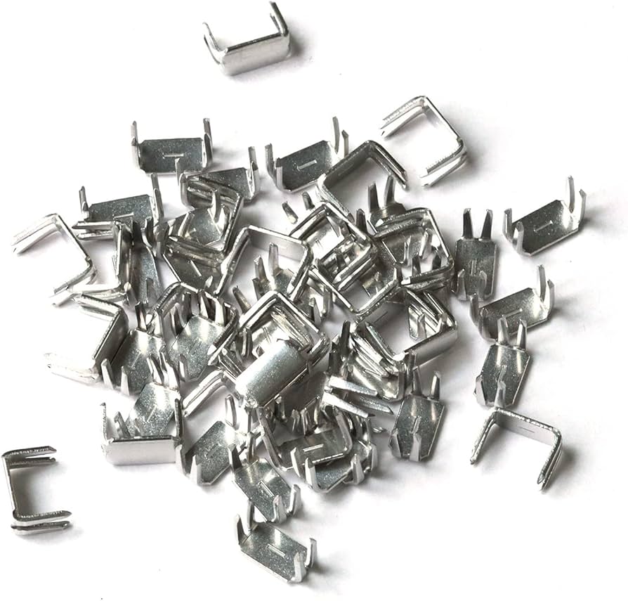 Amazon | Y.K.K ファスナー用止め金具 下止めパーツ 50個入 コイル