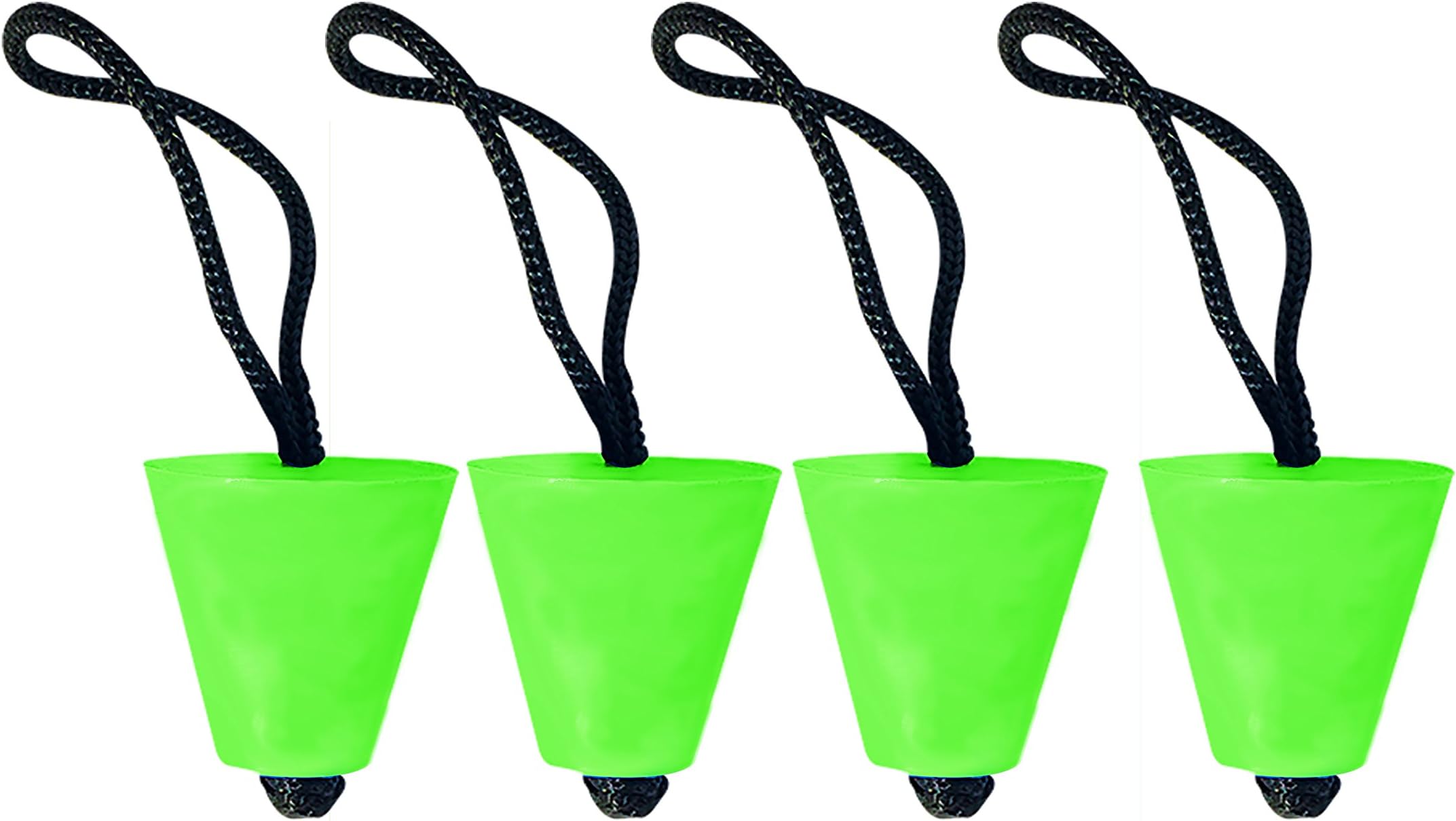 Best Neon Green Universal Kayak Scupper Plug Kit (Fit: Native Kayaks, Wilderness Systems Kayaks, Feelfree Kayaks, Perception Kayaks, Old Town Kayaks, plus all other major brands)