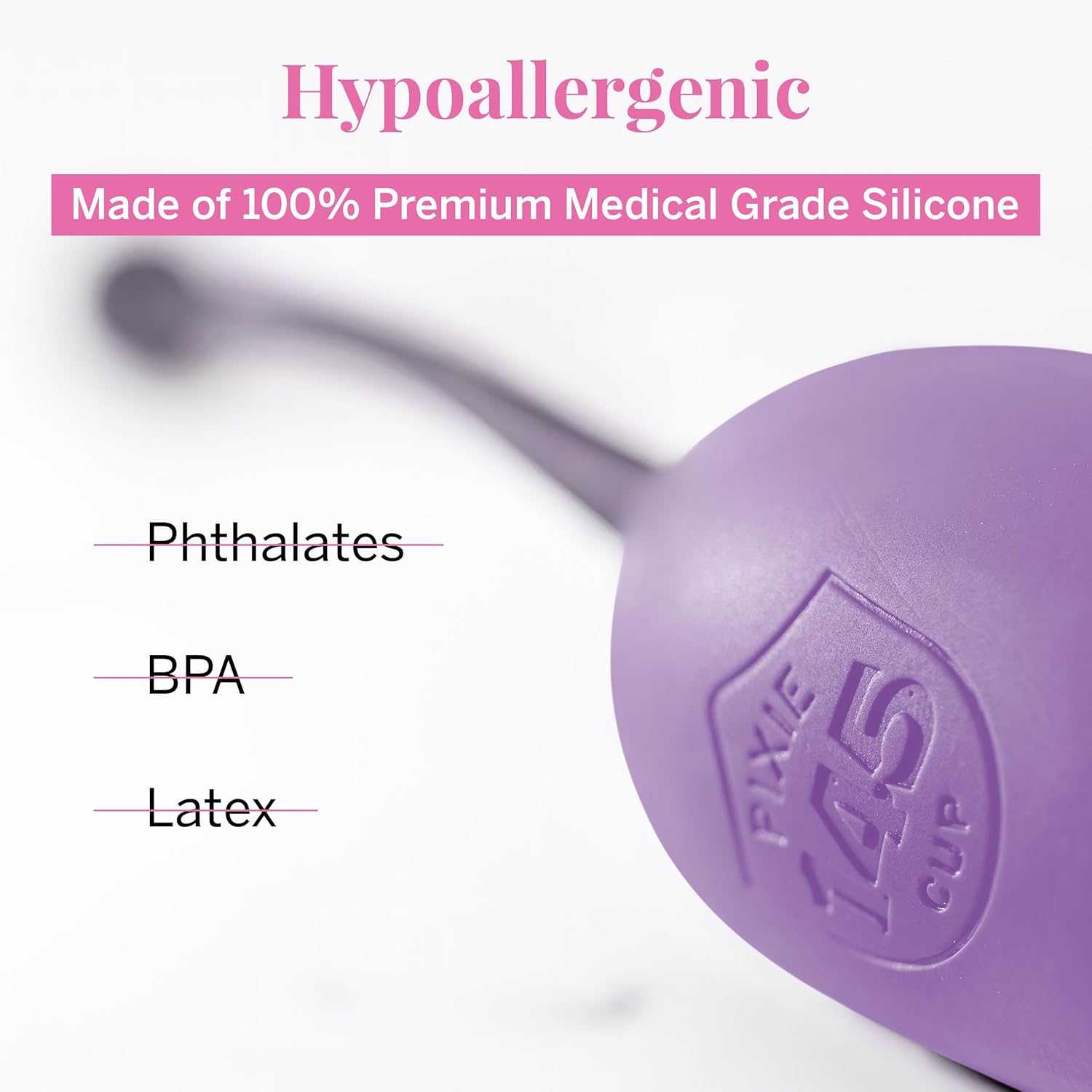 Pixie Inner Core Wellness & Strength Training for Feminine Care – Women’s Core Strength Set – Set of 6 – Includes Easy-to-Read Guide & Exercises for Beginners & Advanced (Blush)