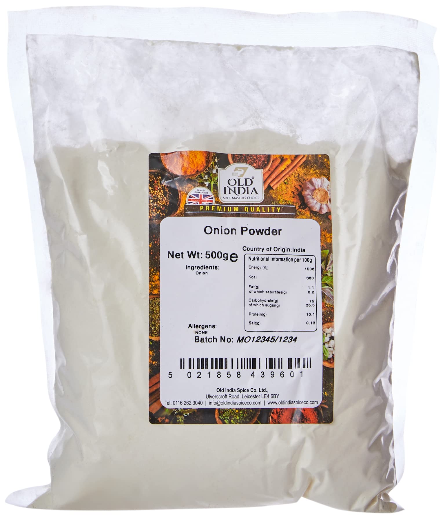 Old India Onion Powder 500g