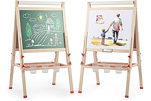 Steam Life Art Easel for Kids 4 in 1: Ultimate Creative Expression!