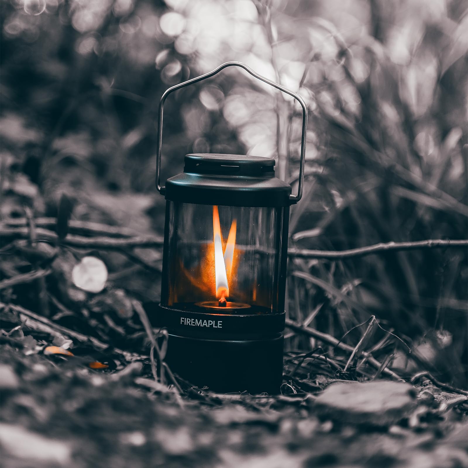 Fire-Maple Aurora Lampe à Kérosène – Lampe de Camping Vintage Portable avec Flamme Réglable (236 g / 8,3 oz), idéale pour le bushcraft, l’éclairage d’urgence et les activités de plein air (Noir)