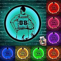 Vista 89 de Custom Golf Player Hanging LED Night Light Personalized Golf Name Neon Sign Golf Player Themed Gift Golf Swing Metal Sign Golf Player Wall Art