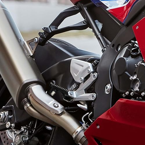 Miniatura 9 de TCT-MOTORPARTS Reposapiés negro para CBR600RR 2003-2018 CBR1000RR 2004-2023