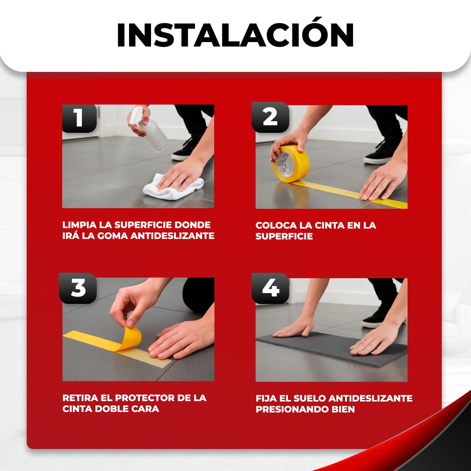 Suelo de Caucho antideslizante, Alfombra Goma rollo, diseño cordoncillo 1Mts(Ancho) x 2Mts(Largo) Espesor 3mm, Furgoneta, PVC Taller Antideslizante Suelo, moqueta resistente al Agua y Fácil de Limpiar