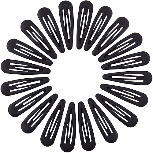 Small Hair Barrettes For Women No Slip Metal Snap Clips