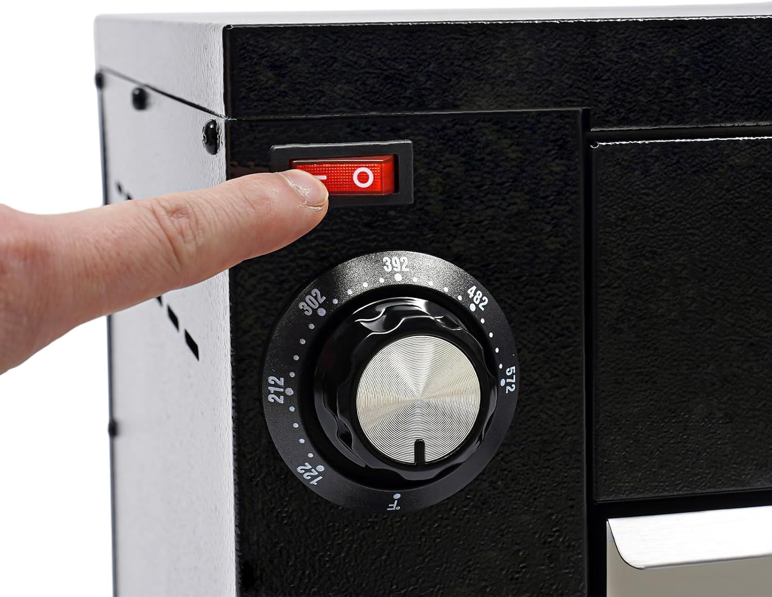 Countertop Oven, 2-Layers Pizza Cooker with Timer,Stainless Steel 2200W Electric Commercial Countertop Pizza Oven, for Home Restaurant