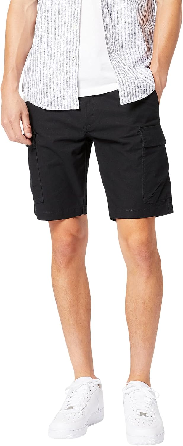 Dockers Men's Tech Cargo Straight Fit Smart 360 Tech Shorts (Regular and Big & Tall)