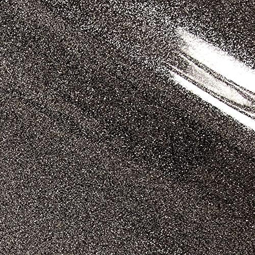 Sparkle Vinyl Smoke Gray, Fabric by the Yard