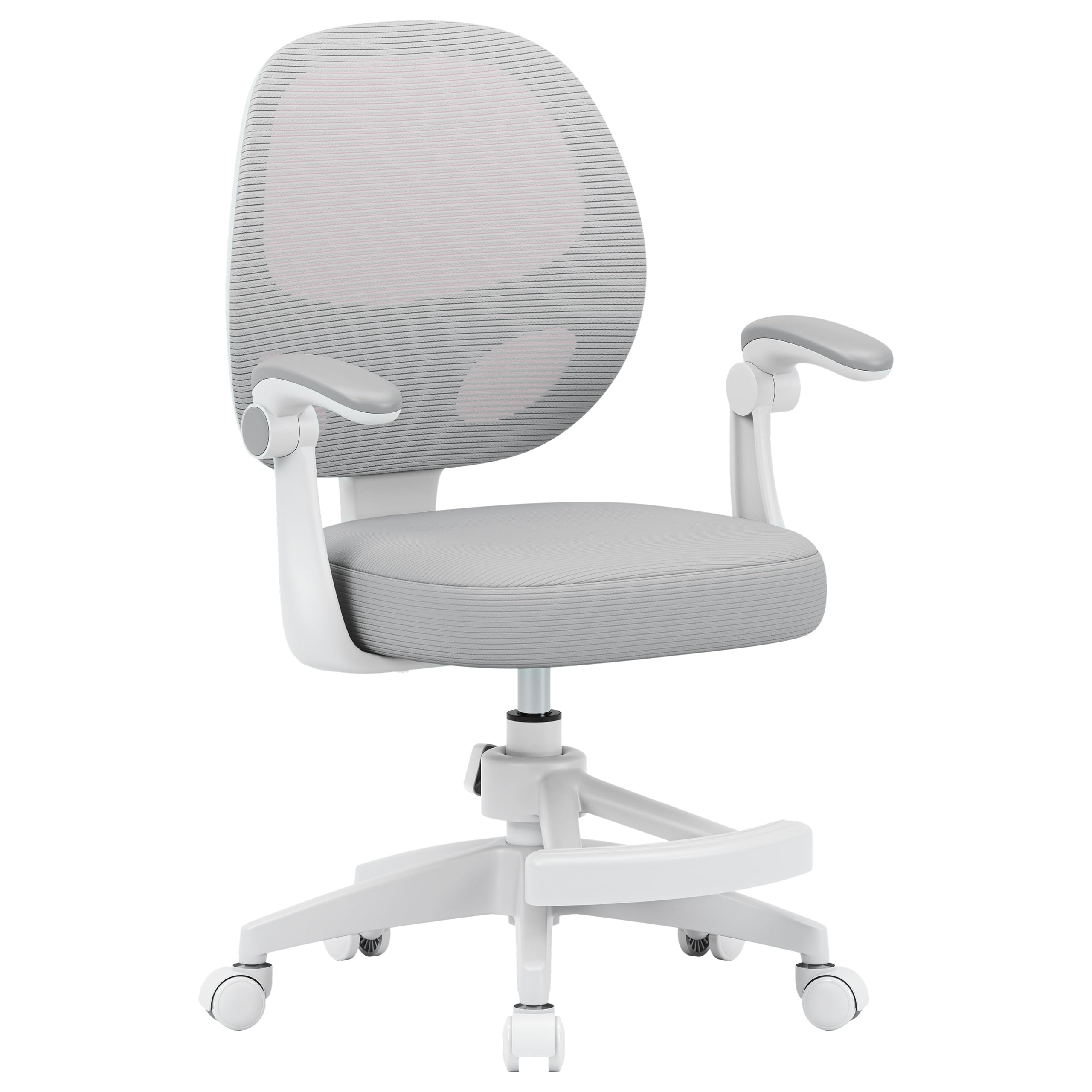 MARK ADLER Junior 3.1 Sedia da scrivania ergonomica per bambini e ragazzi – con poggiapiedi – Regolabile in altezza – Per una seduta sana – Crescita 90 – 170 cm – Braccioli pieghevoli 0 – 90 °