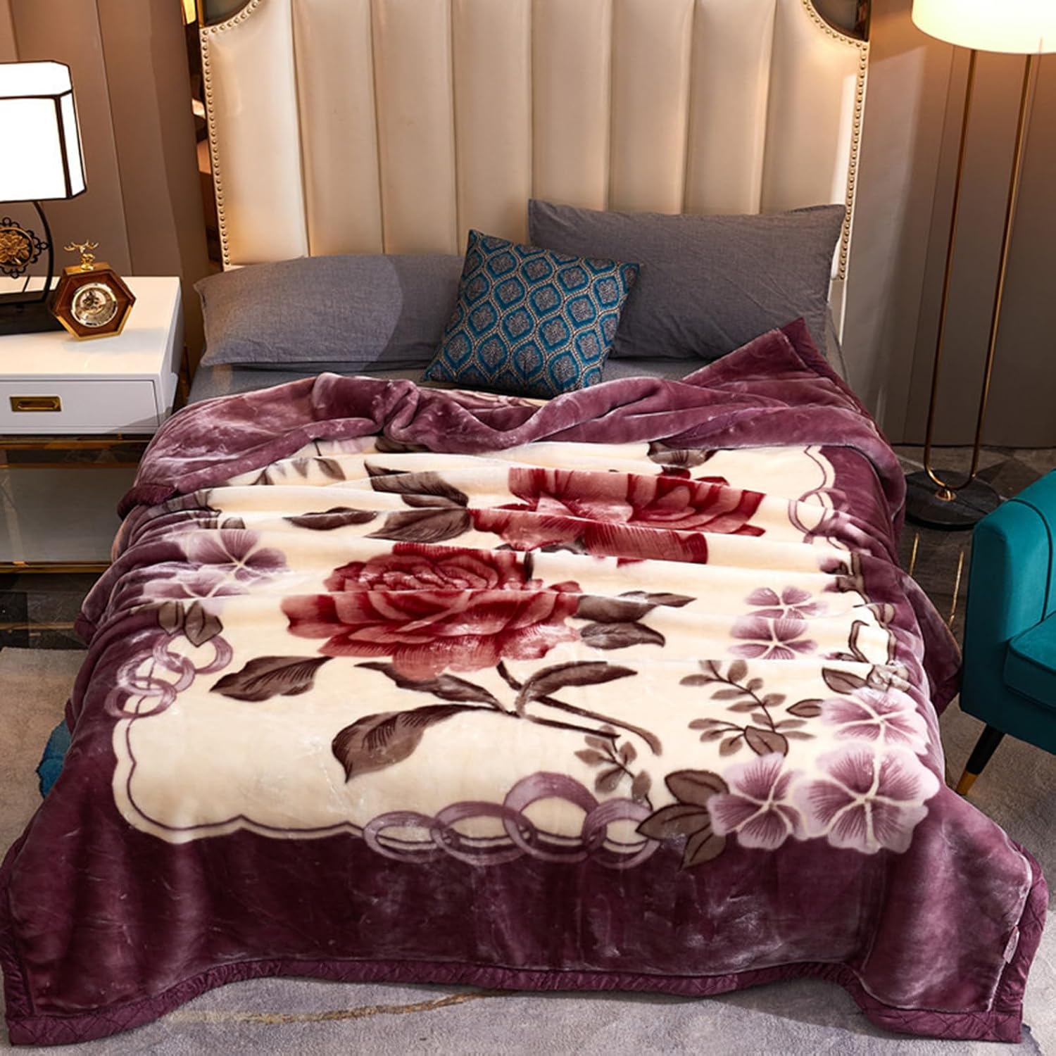 TISTIK Heavy Blanket Luxury Korean Blanket Fleece Bed Blanket 200