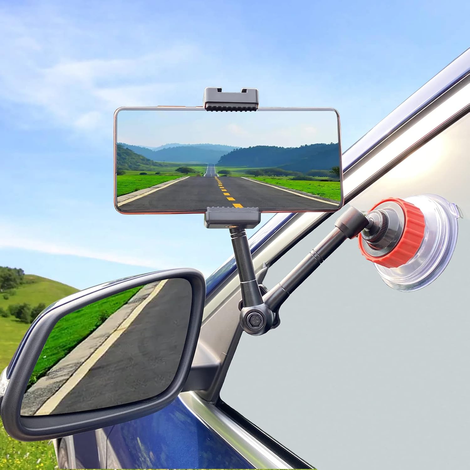 leepiya Car Phone Mount Video Recording Universal Magic Arm