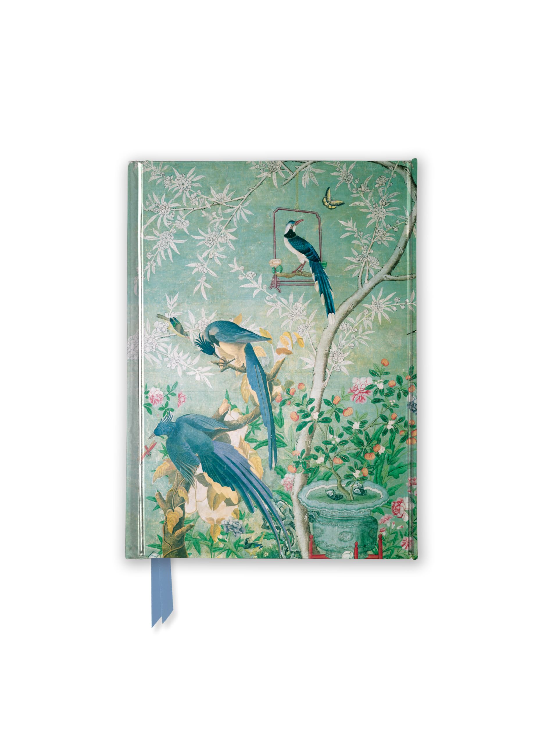 John James Audubon: A Pair of Magpies Foiled Pocket Journal