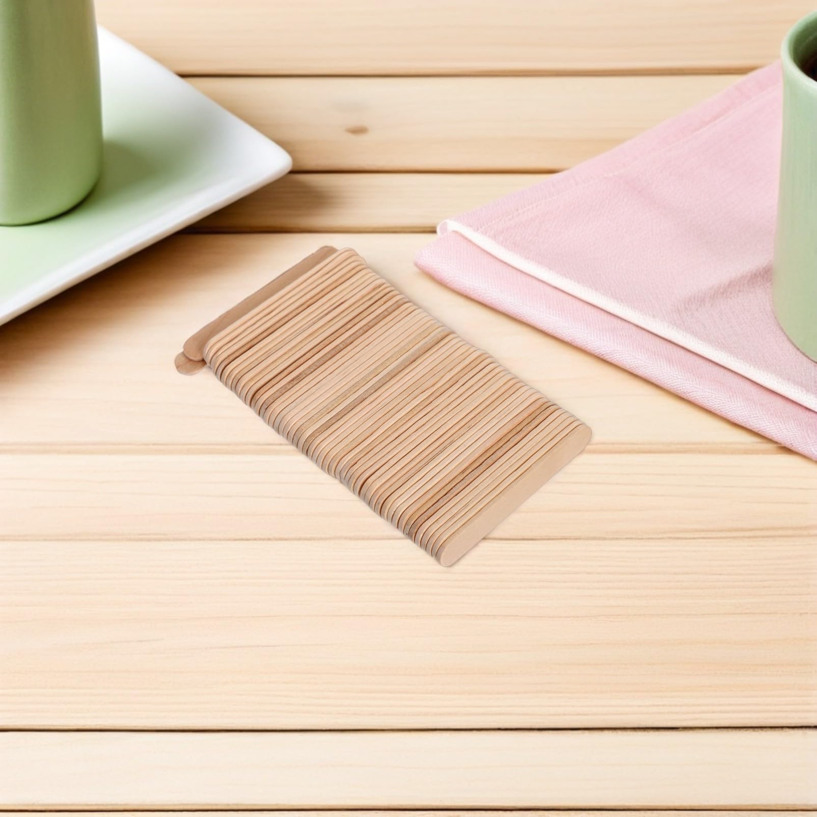 Angoily 1000 Palitos De Helado Pequeños Palitos De Madera Para Manualidades Para Manualidades