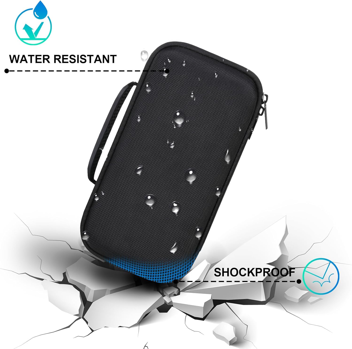 BOVKE Carrying Case Compatible with Blue Tees Golf Botswana Ubuy