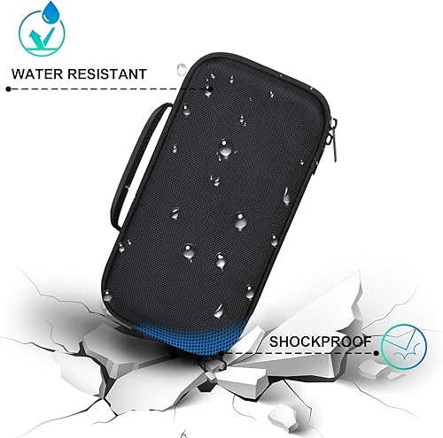 Miniatura 5 de BOVKE Funda de transporte compatible con Blue Tees Golf Player+ altavoz GPS con pantalla táctil, soporte portátil para altavoz GPS de golf con