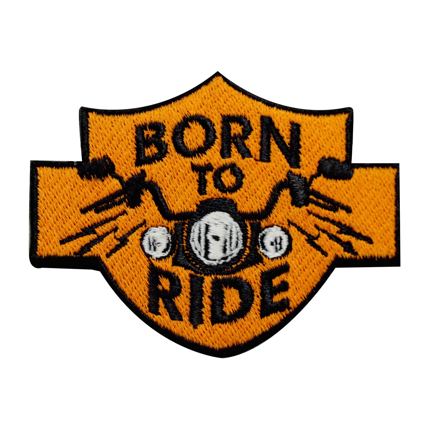 Amazon.co.jp: WASPRO バイカーパッチ、Born to Ride Patch