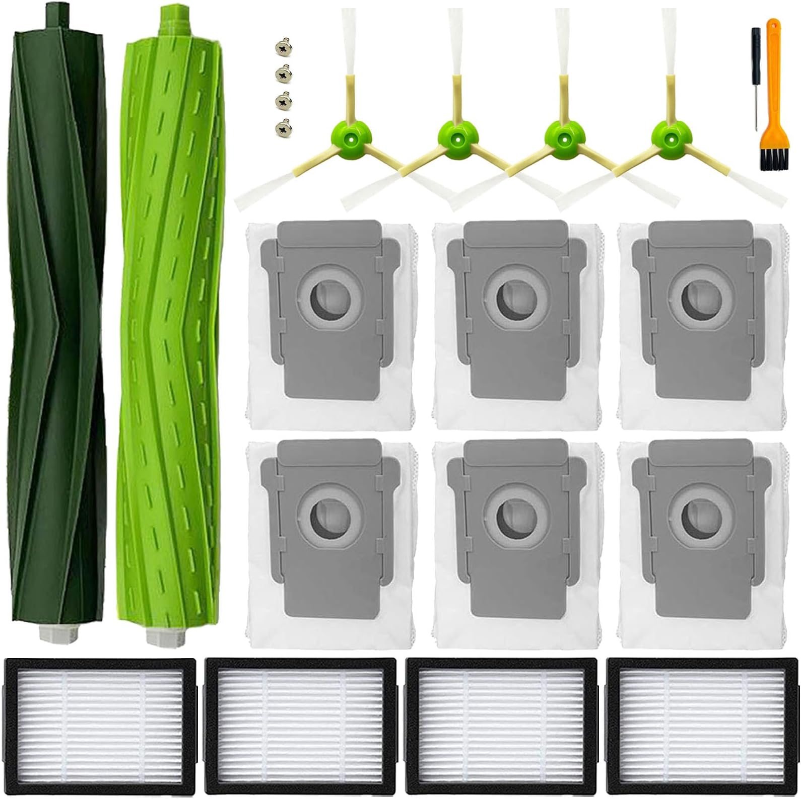 Replacement Parts for iRobot Roomba i3 i3+ i4 i4+ i5 i5+ i7 i7+ i8 i8+ j5 j5+ j7 E5