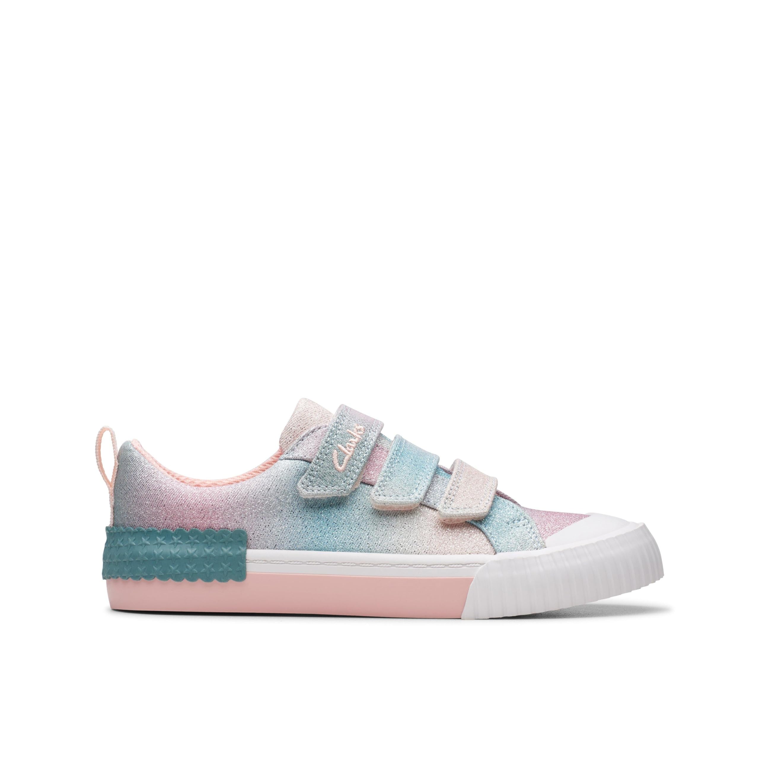 Clarks FoxingBrill K. Childrens Pastel, 1.5