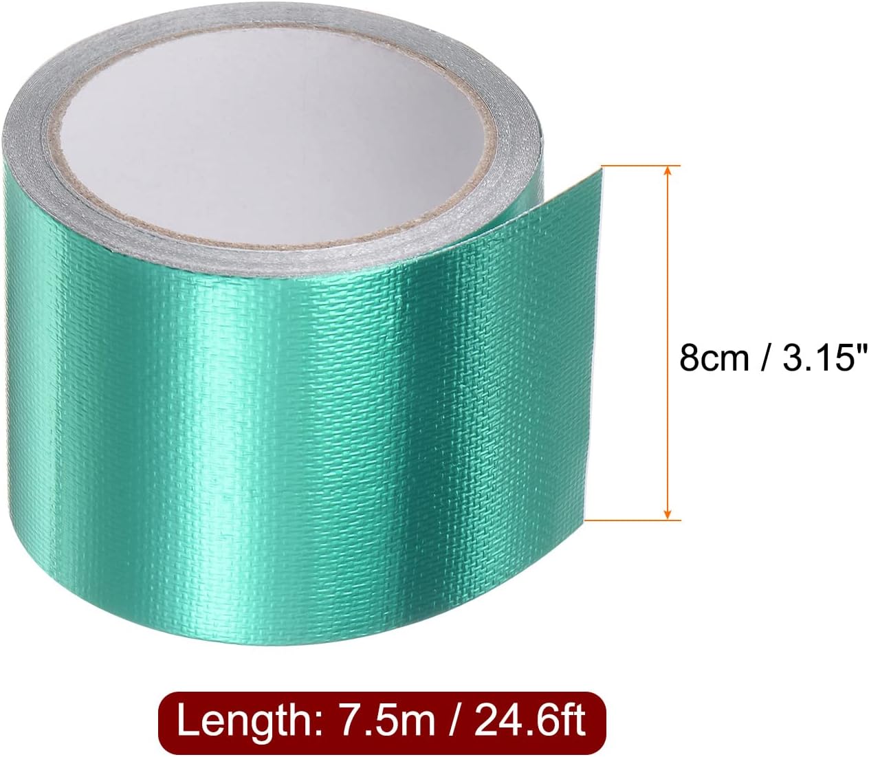 Waterproof Repair Tape for Awning, Multi-Purpose Tarpaulin 3pcs 3.15" x24.6ft Rip Stop Patch and for Tear Greenhouse, Green
