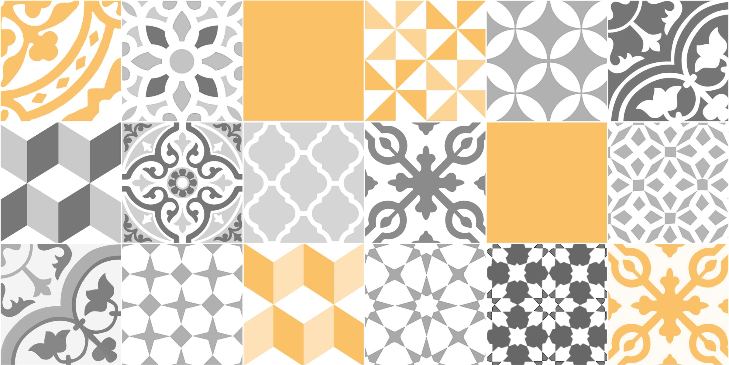 Viniliko Carpet, Vinyl, Yellow, 66 x 180 x 3 cm, Lemon Tree, 66 x 180 cm (Rectangular)