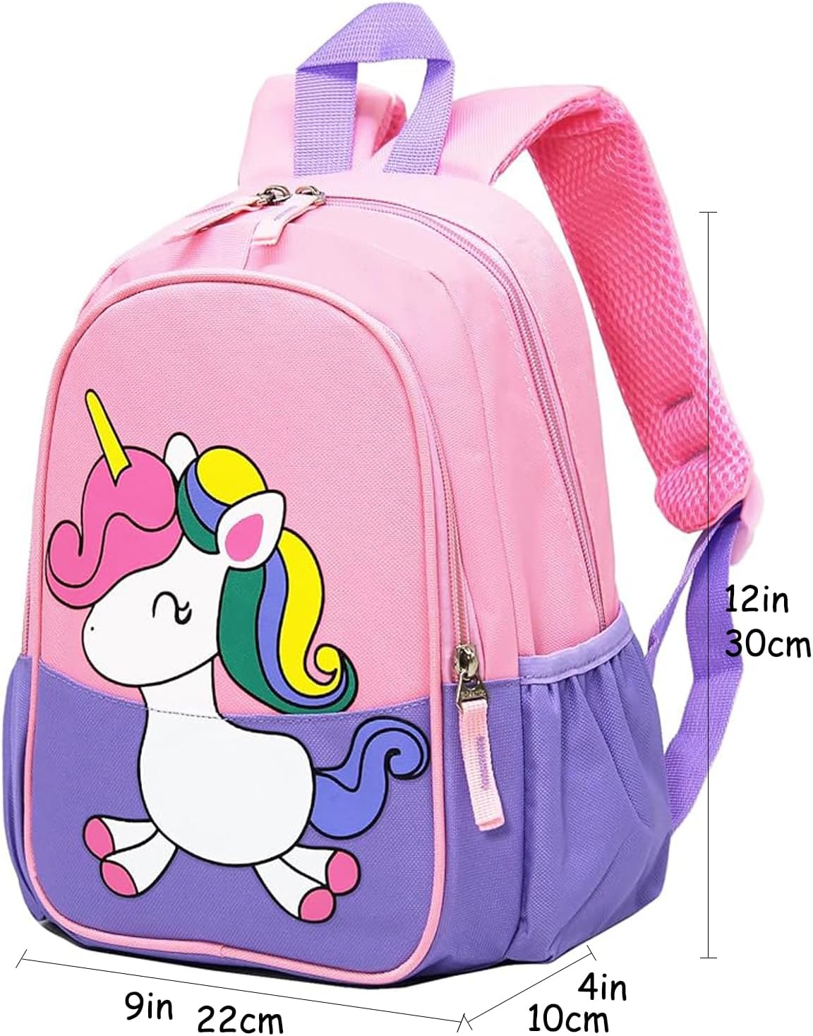 CHERUBIC Toddler Backpack, Kids Travel Backpack, Waterproof Cute Small Preschool Backpack Cartoon Daycare Bag - Image 3