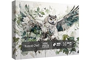 Owl Bird Puzzles for Adults, Immersive and Challenging Puzzle Odyssey
