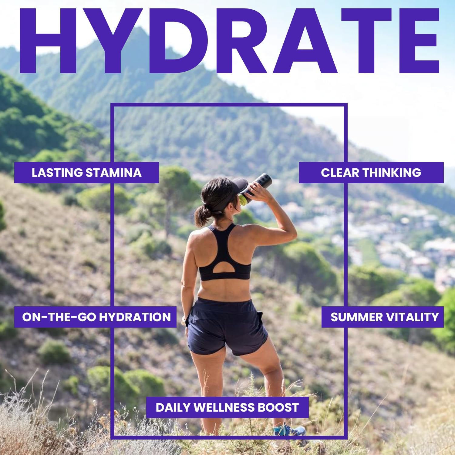 Vital Rise® Hydrate! - Berry Blast - Hydration Powder Packets | Low Sodium Electrolyte Drink Mix | Easy Open Single-Serving Stick | Non-GMO | 20 Servings (Pack of 1) - Image 7