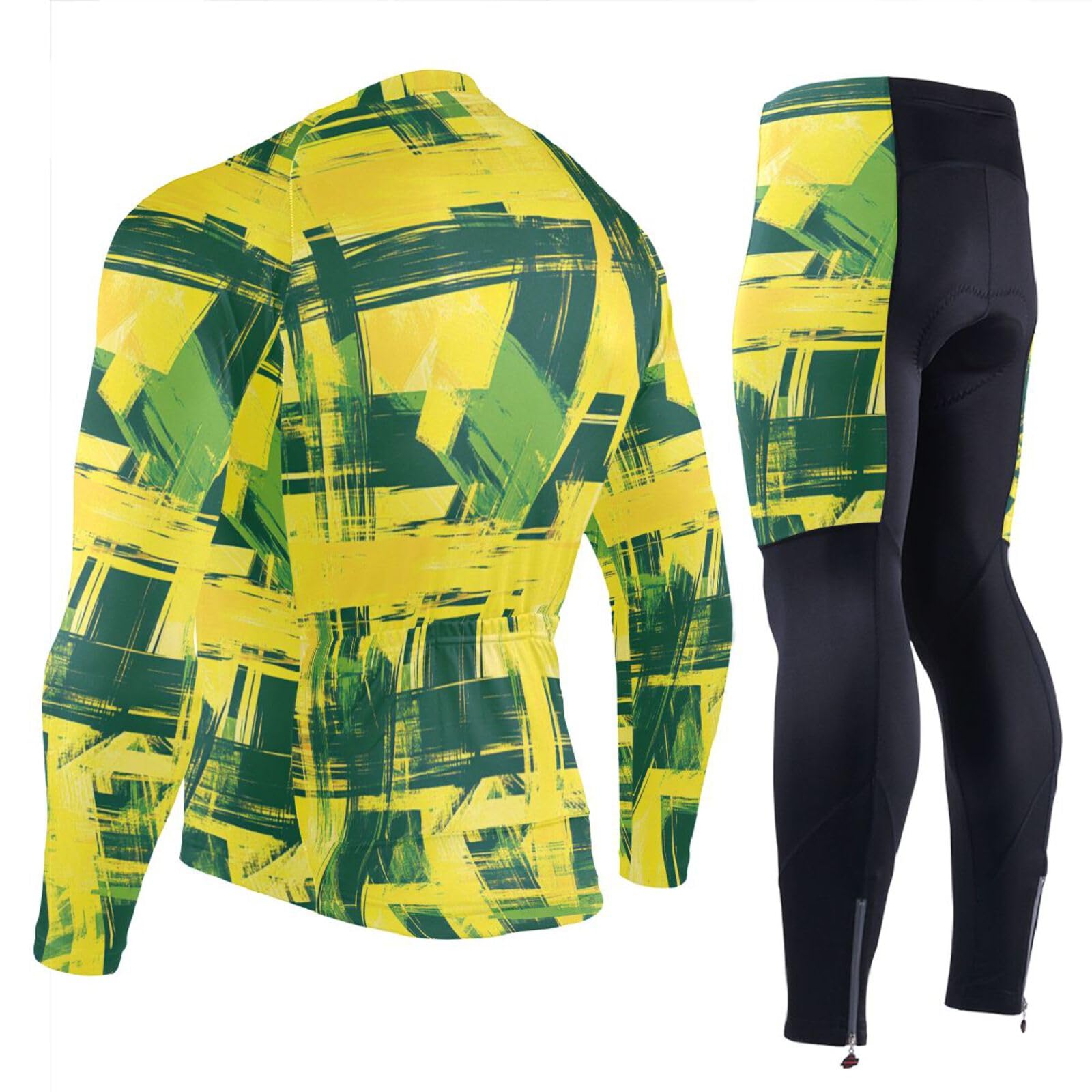 Herren Radtrikot mit Taschen Windbreaker Radtrikot Kurzarm 3D Gepolstert