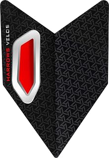Velos 100 Micron Dart Flights - 5 Sets (15) (Red)