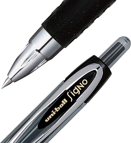 Miniatura 7 de uniball - Bolígrafos de gel 207 Signo Gel con punta media de 0.028in, 12 unidades, los bolígrafos azules son a prueba de fraude y uniball, gel 207
