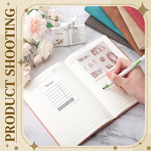 Miniatura 4 de Fuutreo 20 cuadernos de cuero de agradecimiento, cuaderno de notas A5 a granel, regalo inspirador para mujeres, hombres, empleados, compañeros de
