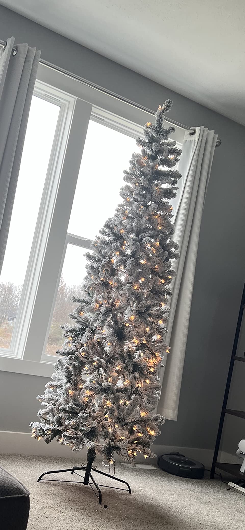 33/mo Finance Best Choice Products Pencil Christmas Tree 9Ft PreLit