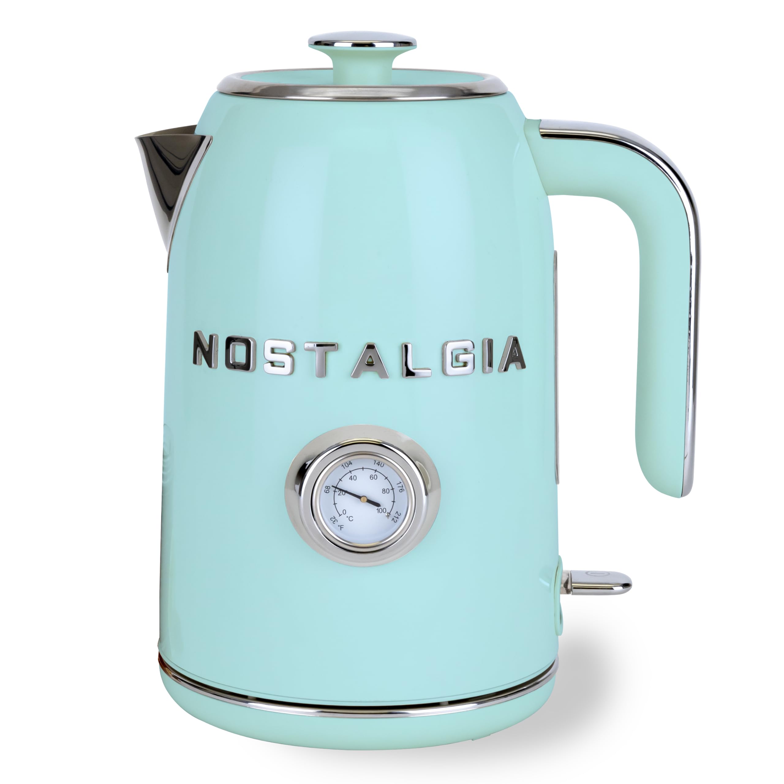 Nostalgia Retro Aqua Electric Kettle