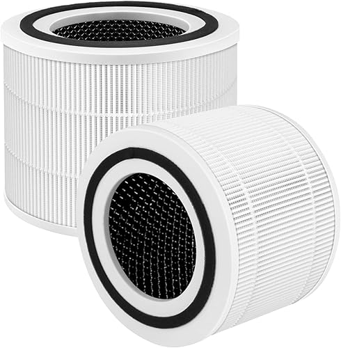 14 filtros HEPA de repuesto para purificador de aire Puro 240, filtro de carbón activado 3 en 1 True HP-14, paquete de 2