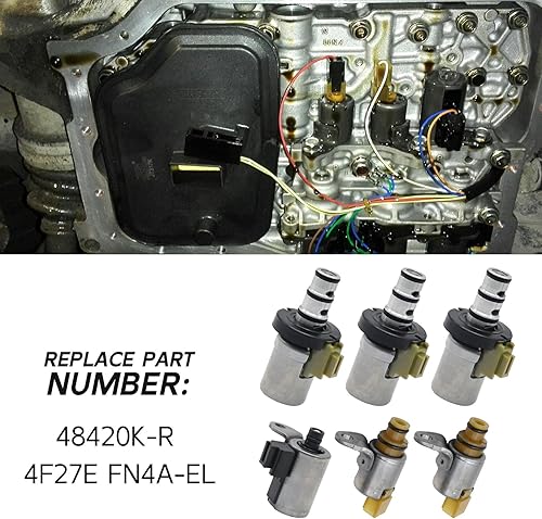 Miniatura 3 de Kit de solenoide de cambio de transmisión EPC PWM 4F27E de repuesto para Ford Fiesta Focus Reemplazo # 48420K-R FN4A-EL Reemplazo para Mazda 2 3 5 6