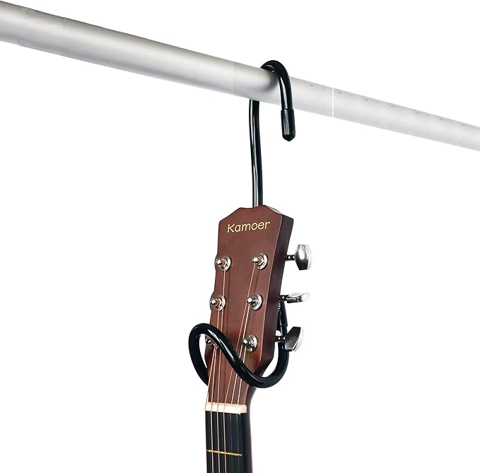 YYST Closet Guitar Hanger Display Rack Guitar Bar Hanger No Guitar Included