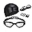 Hurdilen Swim Goggles Swimming Goggles No Leaking with Nose Clip, Earplugs, Swim Cap and Case for Men Women