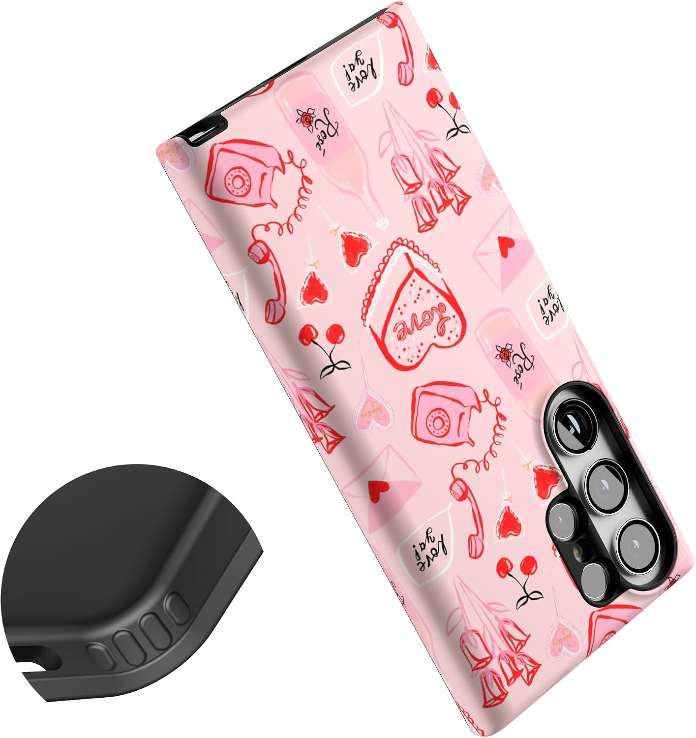 Casely Galaxy S23 Ultra Case | That's Amore | Valentine's | Essential Slim Dual-Layer Protective Design