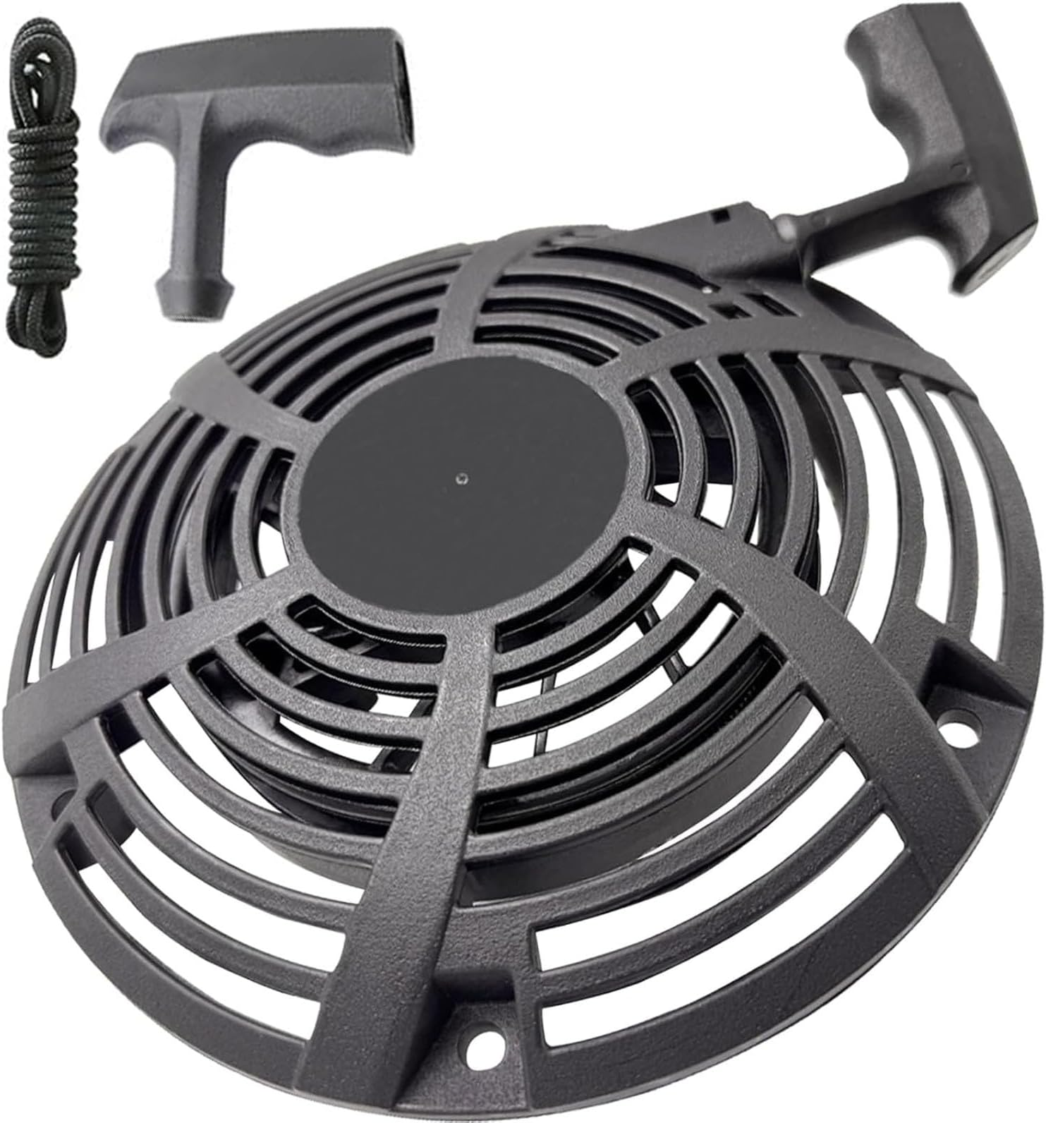 Recoil Starter Compatible with Briggs and Stratton 796497 Pull Start Assembly 14723 150-365, 11 000-14 000 Series Engines Recoil Starter for 111P05 111P02