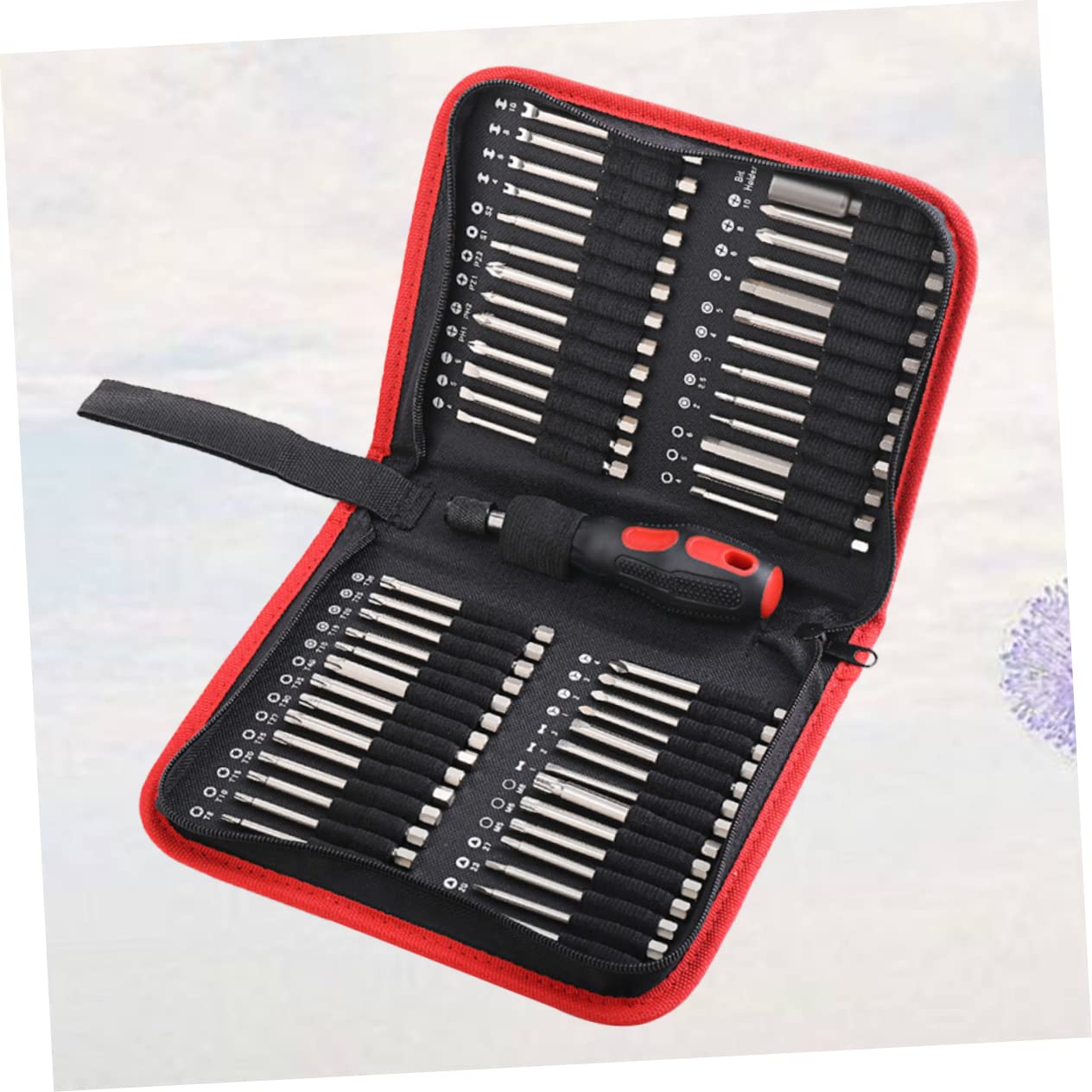 Juego de 55 Puntas Electrónicas S2 de Metal para Atornillador