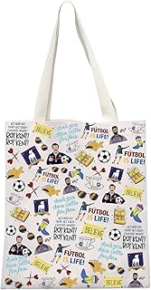 Ted TV show Inspired gift Believe Makeup Bag TV Show Merchandise Zipper Pouch Soccer Football Lover Travel Case (Ted TV Pattern Tote)