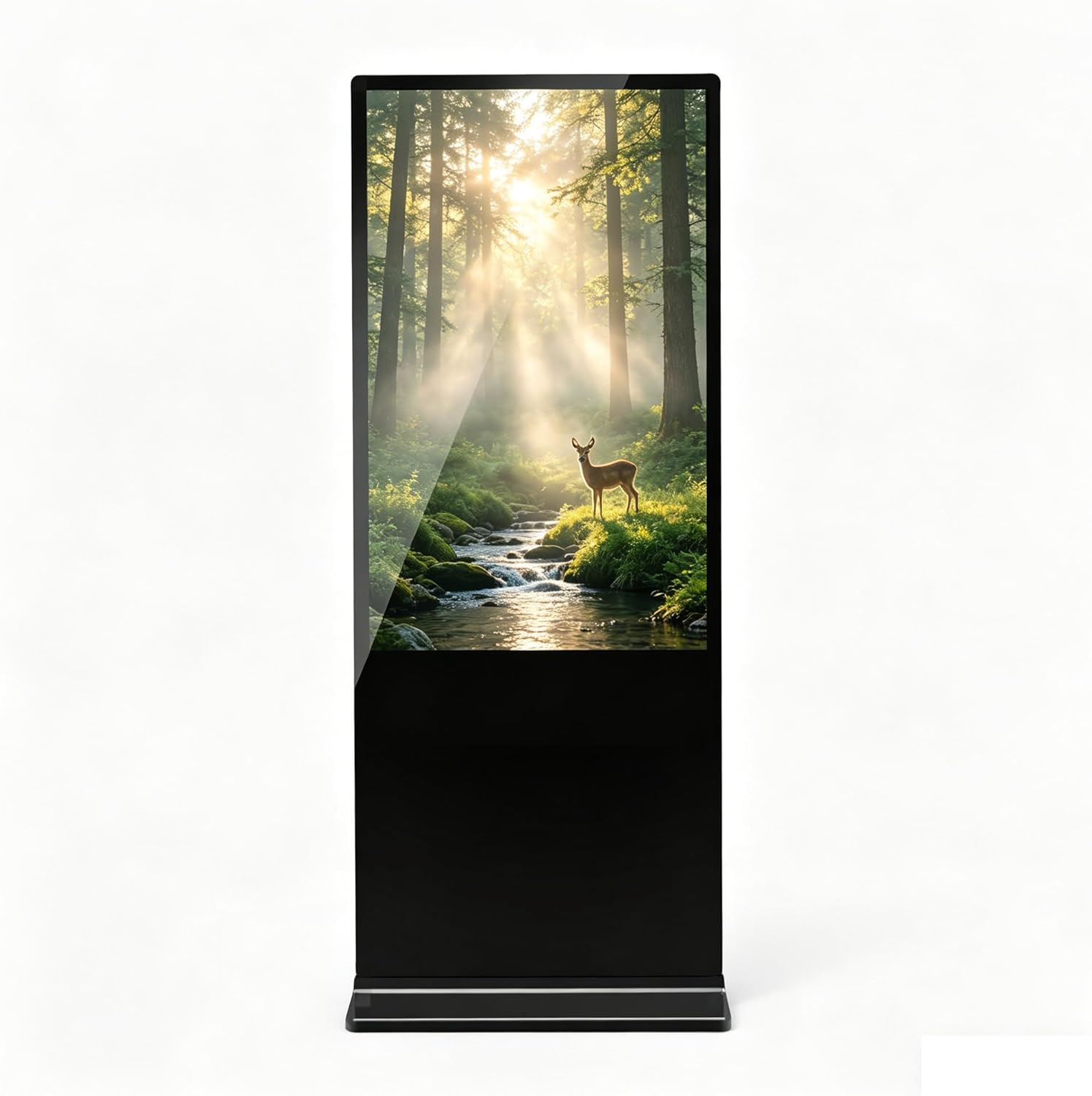 4K Digital Signage Media Player, Dual-Band WiFi & Wired Connection, Remote Content Update, Compatible with Most Display Sizes