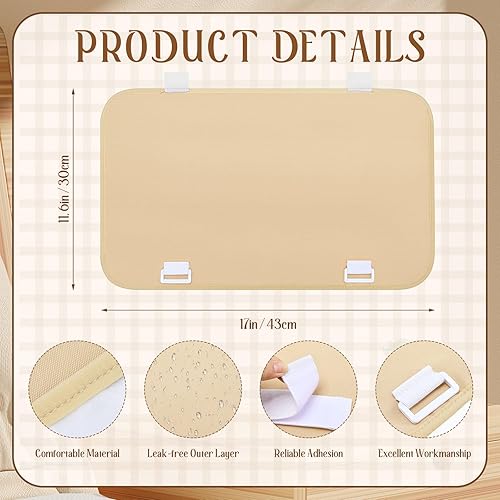 Miniatura 2 de Timgle Kit de 3 piezas de aceite de ricino para la espalda, compresa de aceite de ricino reutilizable, aceite de ricino orgánico, tela de franela de