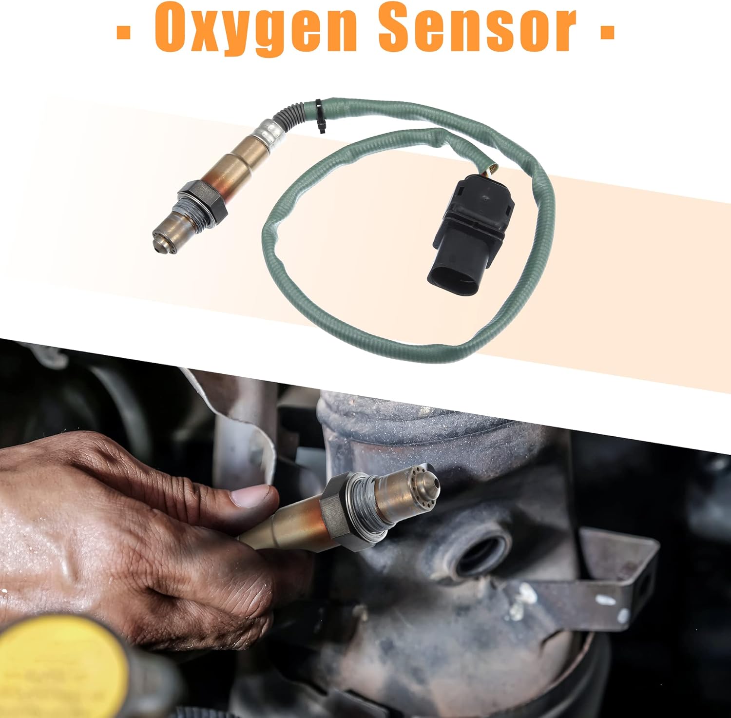 X AUTOHAUX Car Air Fuel Ratio O2 Oxygen Sensor Replace 0035427018 for Mercedes-Benz C280 2006-2007 for Mercedes-Benz G550 E550